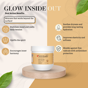 Serenade Moisture & Mood Body Butter highlighting Ylang Ylang, Bergamot and Geranium essential oils for emotional balance, deep nourishment and soft glowing skin