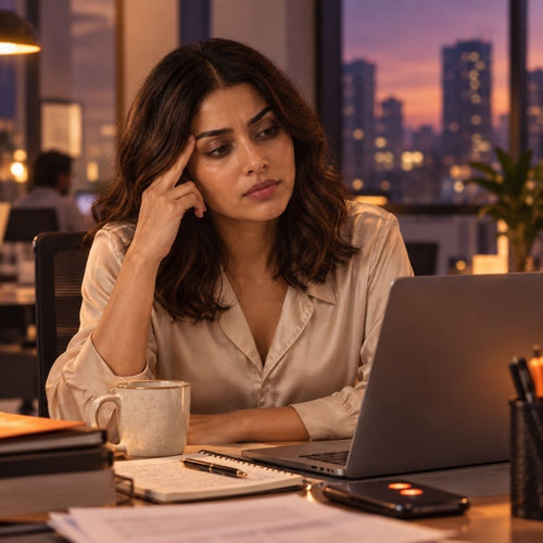 1 in 2 urban Indians are stressed enough for daily life to feel affected.